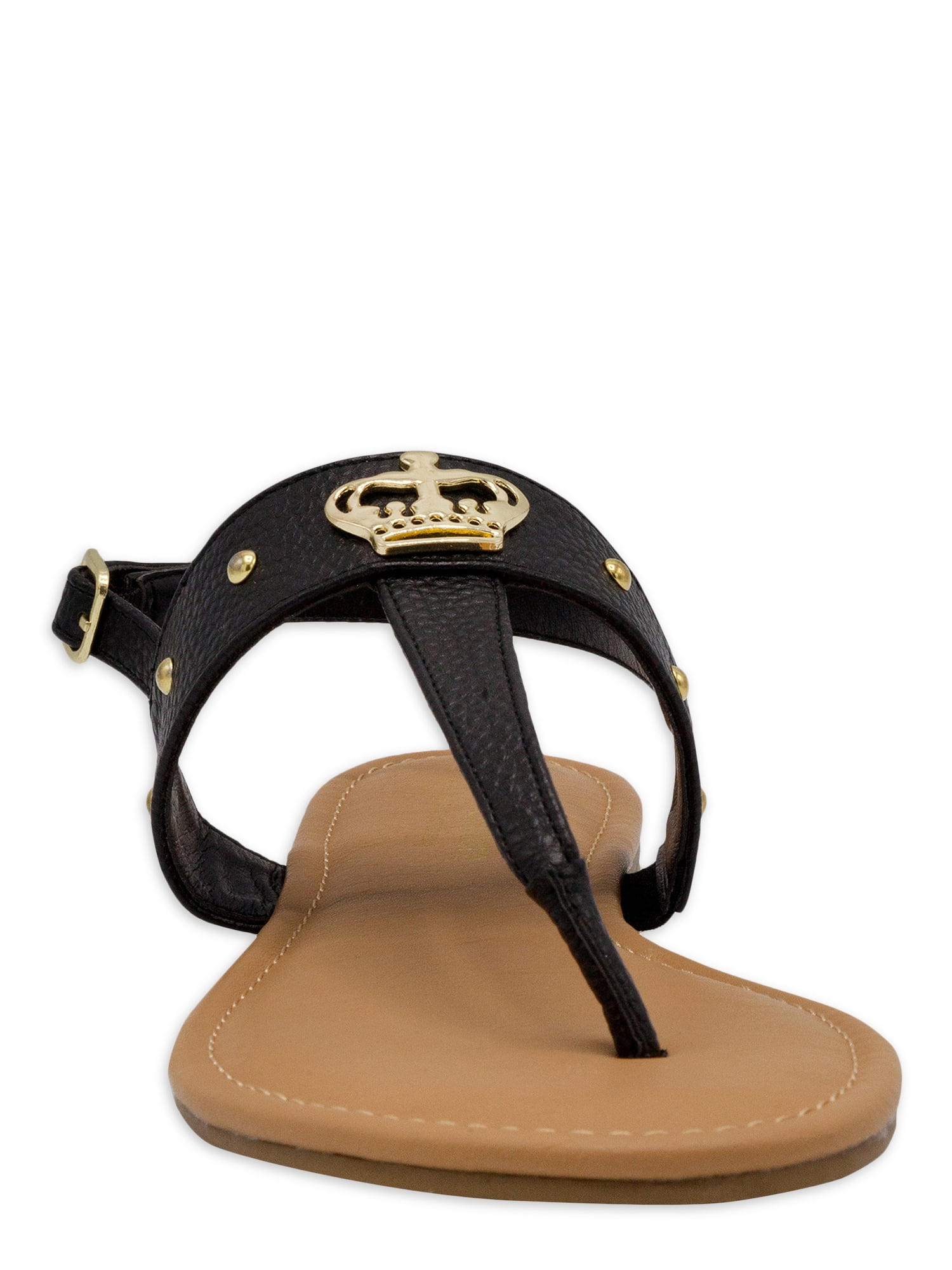 Juicy Couture Women's Zing Thong Sandal with Crown Emblem