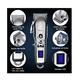 thumbnail image 3 of Kit De Cortapelos Profesional Hombres Recortador Pelo Barba Lab.G Plateado, 3 of 5
