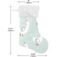 thumbnail image 2 of Coolnut Christmas Stockings 1PCS,Cute Cartoon Goose Big Xmas Stockings Gift Decorations and Party Supplies,Used for Fireplace Decoration Socks Christmas Tree Decoration, 2 of 6