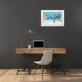 thumbnail image 3 of Crockett Collection 18x13 White Modern Wood Framed Museum Art Print Titled - C-8150, 3 of 4
