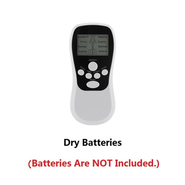 EMS-máquina eléctrica para masaje corporal, electroestimulador muscular con acupuntura, masajeador de terapia Digital, 8 modos