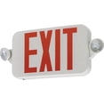 thumbnail image 1 of Lithonia Lighting 3009400 Switch Hardwired LED Exit Sign & Emergency Light, White, 1 of 1