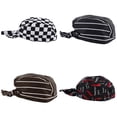 thumbnail image 1 of 4x Unisex Cocina Restaurante Chef Gorras Headwrap Bandana Sombrero Head Atado Gorras, 1 of 9