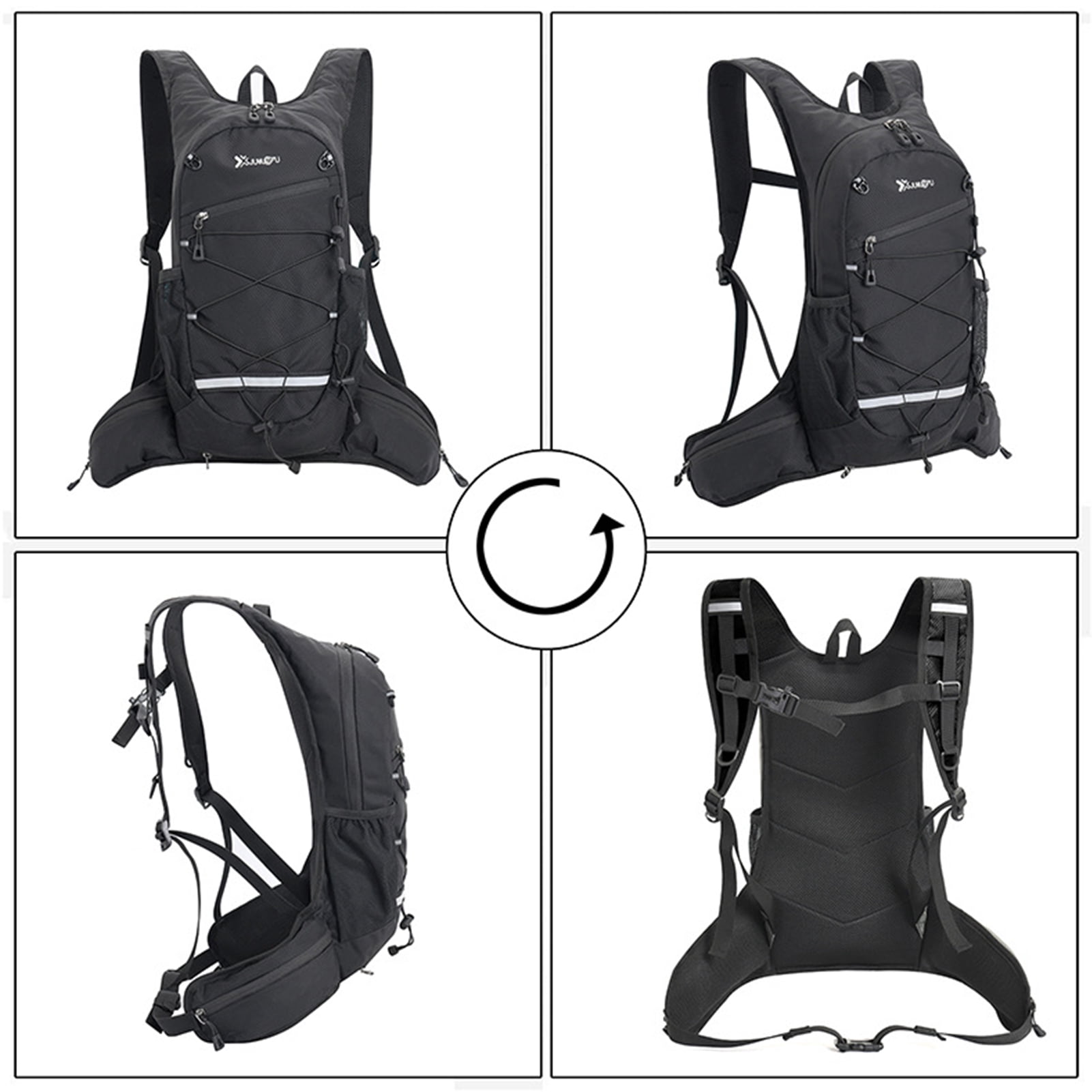2 Sacs Banane Extérieur Légers Et Réglables - Anti-transpiration, Idéal Sport, Voyage, Rando