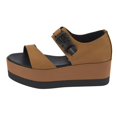 thumbnail image 2 of SANDALIA DE PLATAFORMA CAFÉ CON DETALLE COLOR NEGRO Mundo Terra 022406, 2 of 2