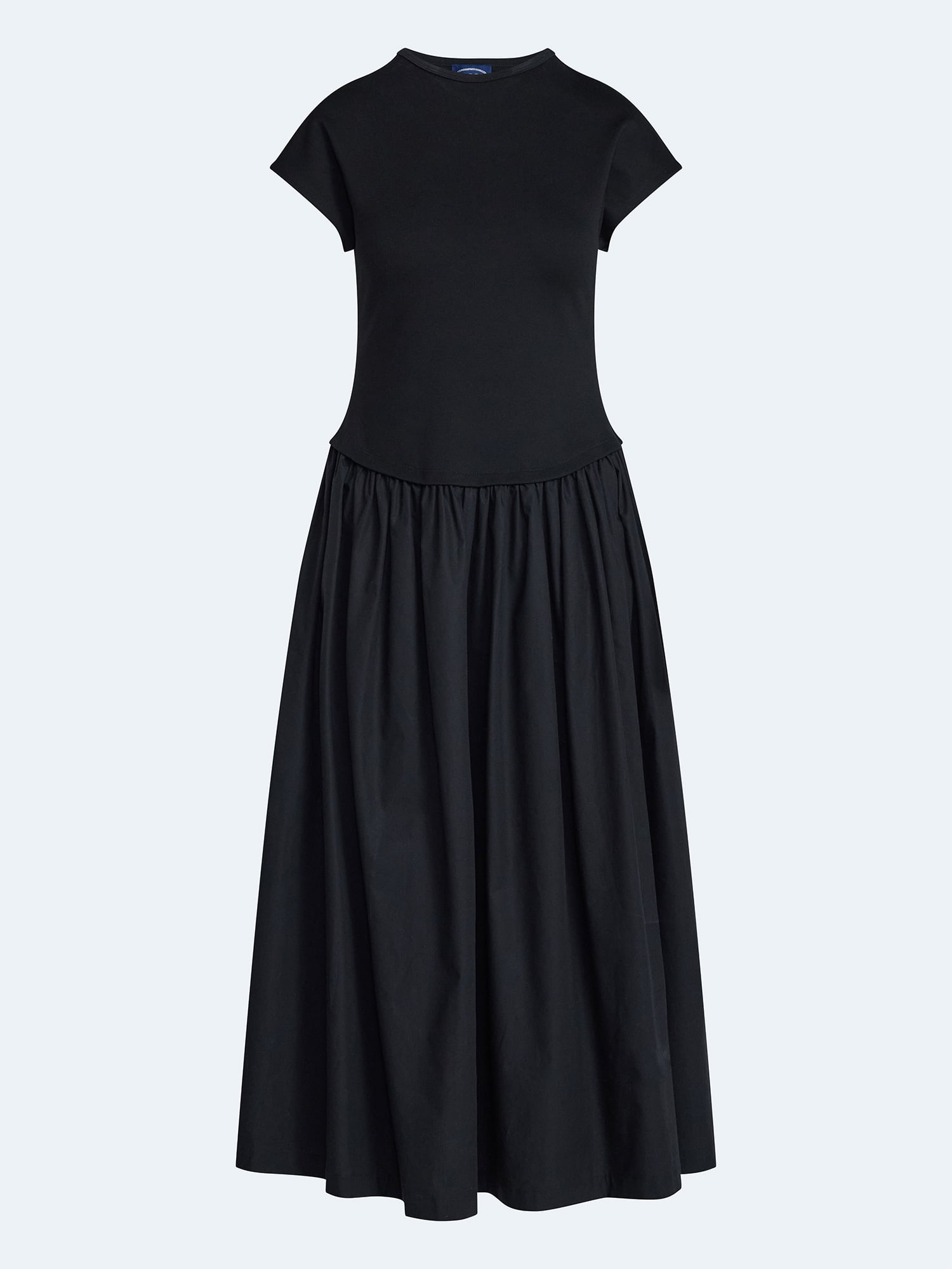 Scoop Women’s Maxi Dress with Short Dolman Sleeves, Sizes XS-4X
