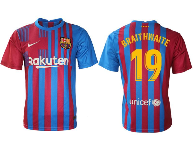 مكيف شباك ال جي Men 2021-2022 Club Barcelona home aaa version red 19 Nike Soccer Jersey مكيف شباك ال جي