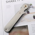 thumbnail image 6 of HEMOTON Stainless Steel Manual Can Opener with Comfortable Grip for Home Kitchen Travel Bars Silver 3.5 x 1.5 x 1.5 Inches, 6 of 8