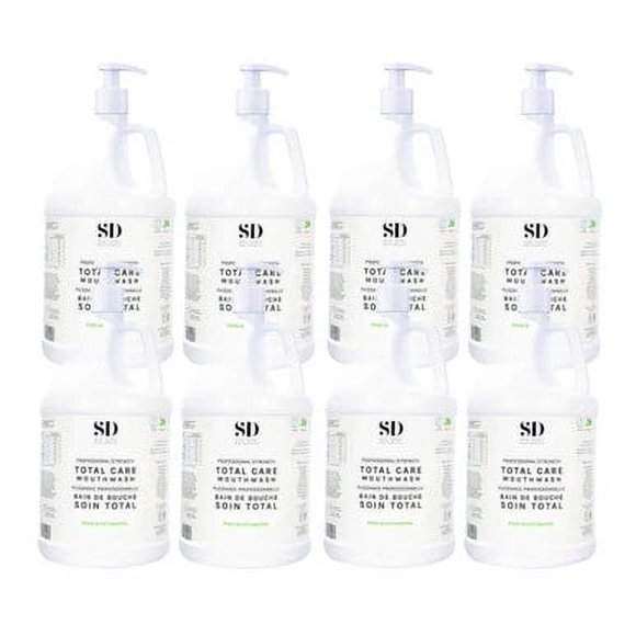 Spa Dent Naturals Fresh Mint Advanced Total Care Mouthwash(8/CASE)