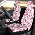 thumbnail image 2 of Vsdgher Girl Butterfly Automotive Seat Covers for Cars Trucks and SUVs – Car Seat Covers for Truck Seat Protectors Set of 2, 2 of 7