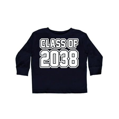 

Inktastic class of 2038 white Gift Toddler Boy or Toddler Girl Long Sleeve T-Shirt