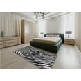thumbnail image 5 of Ahgly Company Machine Washable Indoor Rectangle Transitional Charcoal Black Area Rugs, 7' x 9', 5 of 7