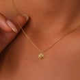 thumbnail image 2 of APSVO 18K Gold Plated Flower Necklaces for Women Poppy Pendant Chain June Birthday Graduation Jewelry Gifts Teen Mom Wife Girlfriend Tween Female Lady Adults Ideas, 2 of 5