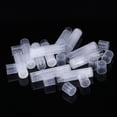 thumbnail image 2 of 30pcs 5g DIY Empty Lip Balm Tubes Lip Pomade Storage Container Plastic Storage Tubes (Transparent), 2 of 6