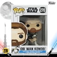 thumbnail image 3 of Funko Pop Star Wars Obi Wan Kenobi 270 Funko QZJH003474 Blanco Unitalla, 3 of 5