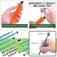 thumbnail image 3 of Tile Caulk Finishing Tool, Long Handle Caulking Edge Tool  for Construction, 3 of 7