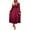 Red, variant on Sngxgn Women Summer Bodycon Backless Maxi V Neck Dress(Blue,S)