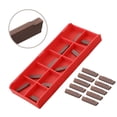 thumbnail image 4 of 10pcs MGMN200-G LDA 2mm Steel Grooving Parting Cutting Carbide Insert Tool Kit, 4 of 10
