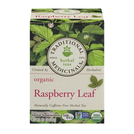 TRADITIONAL MEDICINALS Tisanes Tea Leaf framboise bio Sacs - 16 CT