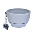 thumbnail image 1 of Billuyoard Maceta colgante para plantas y flores, soporte de almacenamiento para plantar, macetas para jardín de pared, cestas para Patio, hogar, Patio, Jardín y Patio Gris blanco Billuyoard HA068905-01, 1 of 6