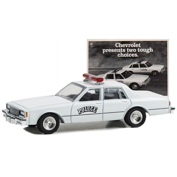 Greenlight Collectibles Vintage Ad Cars Series 9 - 1980 Chevrolet Impala 9C1 Police