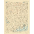 thumbnail image 2 of USGS 25x32 White Modern Wood Framed Museum Art Print Titled - Stamford New York Connecticut Quad - USGS 1899, 2 of 4