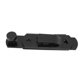 thumbnail image 3 of 9x pestillo abatible negro Pestillos de puerta cerradura de pestillo de puerta de seguridad corredera de acero inoxidable Compatible con puerta de cabina, 3 of 5