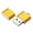 Golden, variant on SPRING PARK Card Reader Mini High Speed Aluminum Alloy Mini Card Reader for Office