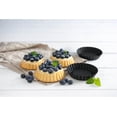 thumbnail image 2 of Zenker Non-Stick Carbon Steel Mini Tart Pans, 4-Inch Diameter, Set of 6, 2 of 8