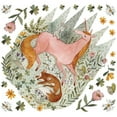 thumbnail image 4 of Woodland Magic Unicorn and Fox Peel and Stick Giant Wall Decals, 4 of 6