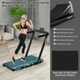 thumbnail image 4 of Gymax Motorized Treadmill Folding Under Desk Electric Treadmill W/APP Black, 4 of 10