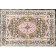 thumbnail image 1 of Ahgly Company Tapis d'Intérieur Lavables en Machine Rectangulaires Bruns Traditionnels, 7' x 10', 1 of 7