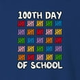 thumbnail image 3 of Wild Bobby 100th Day of School Cute Counting Pencils, 100 Days of School 2024 2025 Design for Kids Youth Boys Girls School Toddler Crew Graphic T-Shirt, 3 of 6
