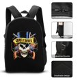 thumbnail image 3 of Guns N’ Roses Backpack Set of Three Spacious Daypack Lunch Carrier and Pencil Bag, 3 of 5
