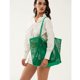 thumbnail image 4 of Bolso bandolera Mesh Beach Tote para mujer verde JFHHH pequeña, 4 of 5