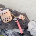 thumbnail image 5 of Funda Protectora De Silicona Compatible Con Airpods 1/2/Pro3, Forma De Perla De Té De La Leche, Funda Protectora Inalámbrica Para Auriculares, Funda Anticaída Advancent EL016762-02, 5 of 5