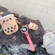 thumbnail image 4 of Funda Protectora De Silicona Compatible Con Airpods 1/2/Pro3, Forma De Perla De Té De La Leche, Funda Protectora Inalámbrica Para Auriculares, Funda Anticaída Serendint EL016762-01, 4 of 5