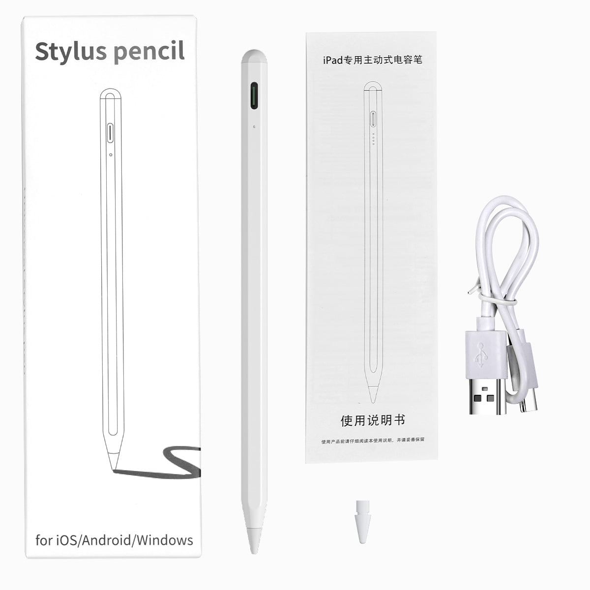 Stylus Pen Pencil For Apple iPad A16/10th/9/8th/7/6/iPad Pro 2018-2026/mini 6/5/Air