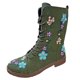 thumbnail image 1 of NECHOLOGY Botas Mujer Adulto Femenino Zapatos Botines mujer Mujeres en tobilleras Casual Heels Zapatos largos Slip Boots Fashion Botas de mujeres (Green, 7.5), 1 of 3