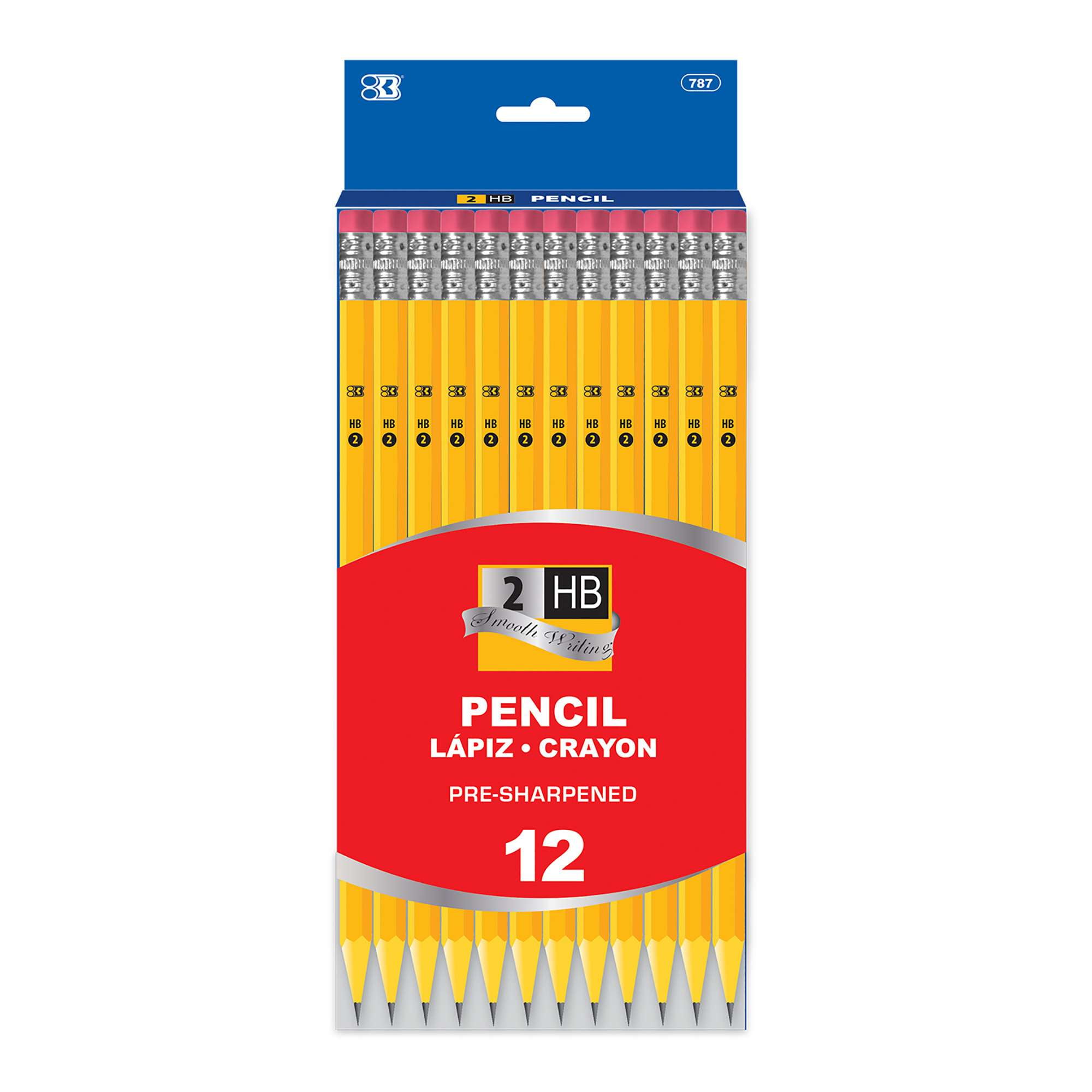 Hard HANSON 10398 Carpenters Pencils Pack of 12 