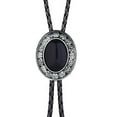 thumbnail image 5 of Qarigey Bolo Tie para hombres, mujeres, camisa hecha a mano, corbatas, colgante, collar, ropa, corbatas para hombres, adornos, piedra de ojo de tigre Type3 NO3 Qarigey CBP189641, 5 of 5