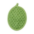 thumbnail image 3 of Sticky Toffee Silicone Printed Oven Mitt & Pot Holder, Cotton Kitchen Towel & Dishcloth, Green, 5 Piece Set, 3 of 5