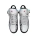 thumbnail image 2 of N I-K-E A i r-Jor-dan Dub Zero Men's Sneakers White/Grey, Size 9.5 US, 2 of 6