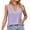 Purple, variant on Vedolay Womens Plus Size Tops Women's Sleeveless Henley Tank Tops Ribbed V Neck Button Down T Shirts Summer Slim Fit Tee Tops,Black XL