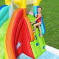 thumbnail image 3 of H2OGO! Mega Water Park - Sun Slide - 10'9" x 9'4" x 9', Inflatable Outdoor Activity Splash & Play Pool Center, Climbing Wall, Sprayer, Slide, Kids 5+, 3 of 10