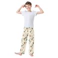 thumbnail image 3 of Cartoon Duck Pattern Pajama Pants Soft Lightweight Lounge Pants Bottoms Sleep Pants Warm Comfy, 3 of 9