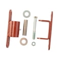 thumbnail image 2 of Bisagras para portones con pernos que se atornillan al poste de la puerta Piezas de servicio pesado Accesorios de hierro de alto rendimiento para, 2 of 9