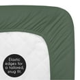 thumbnail image 3 of Sweet Jojo Designs Football Green White and Brown Photo Op Fitted Crib Sheet, 3 of 4