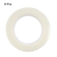 thumbnail image 2 of Uxcell 1.5 Inch Inner Dia Curtain Grommets Plastic White 6 Pack, 2 of 5