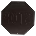 thumbnail image 3 of stop embossed metal sign, 3 of 4
